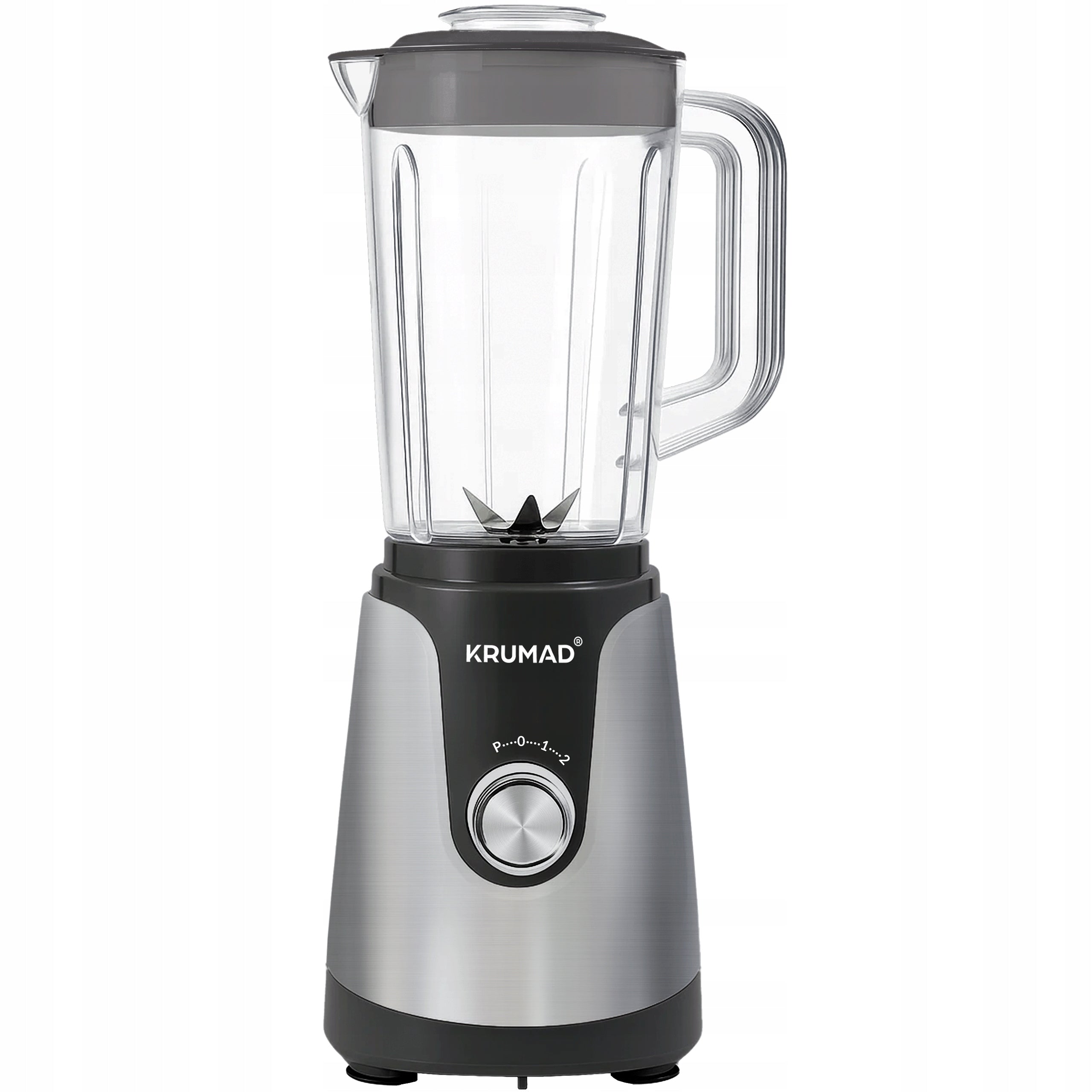 Cup blender 1200W for smoothies, smoothies, soups and sauces 1,2L 2 gears Brand KRUMAD