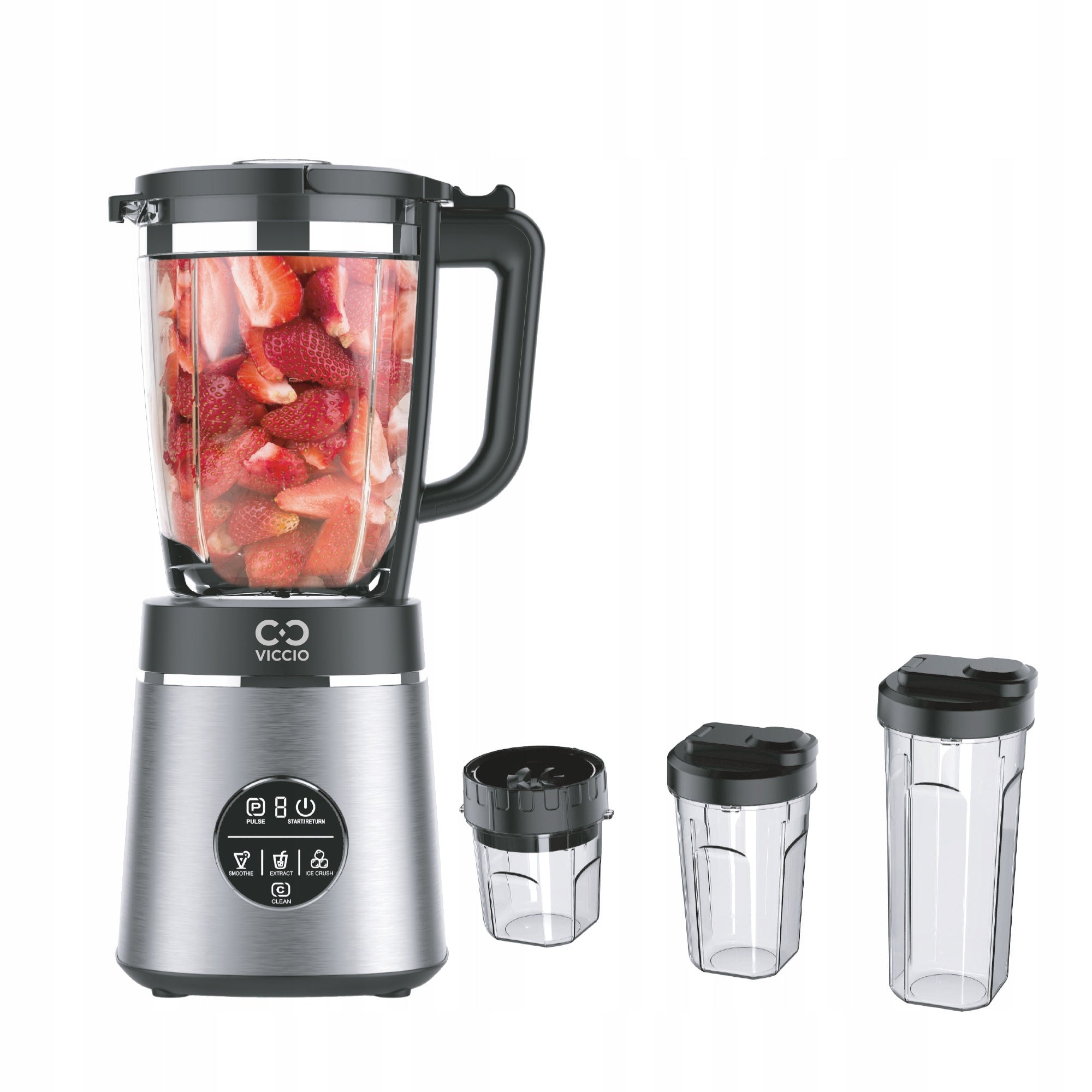 Cup blender + 3 containers Strong 1400W VICCIO BLDL9710C