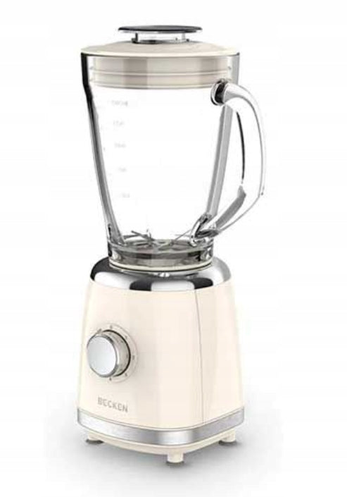 Cup blender BECKEN 500 W 1,5 L Glass Smoothie 5 Levels Crushing