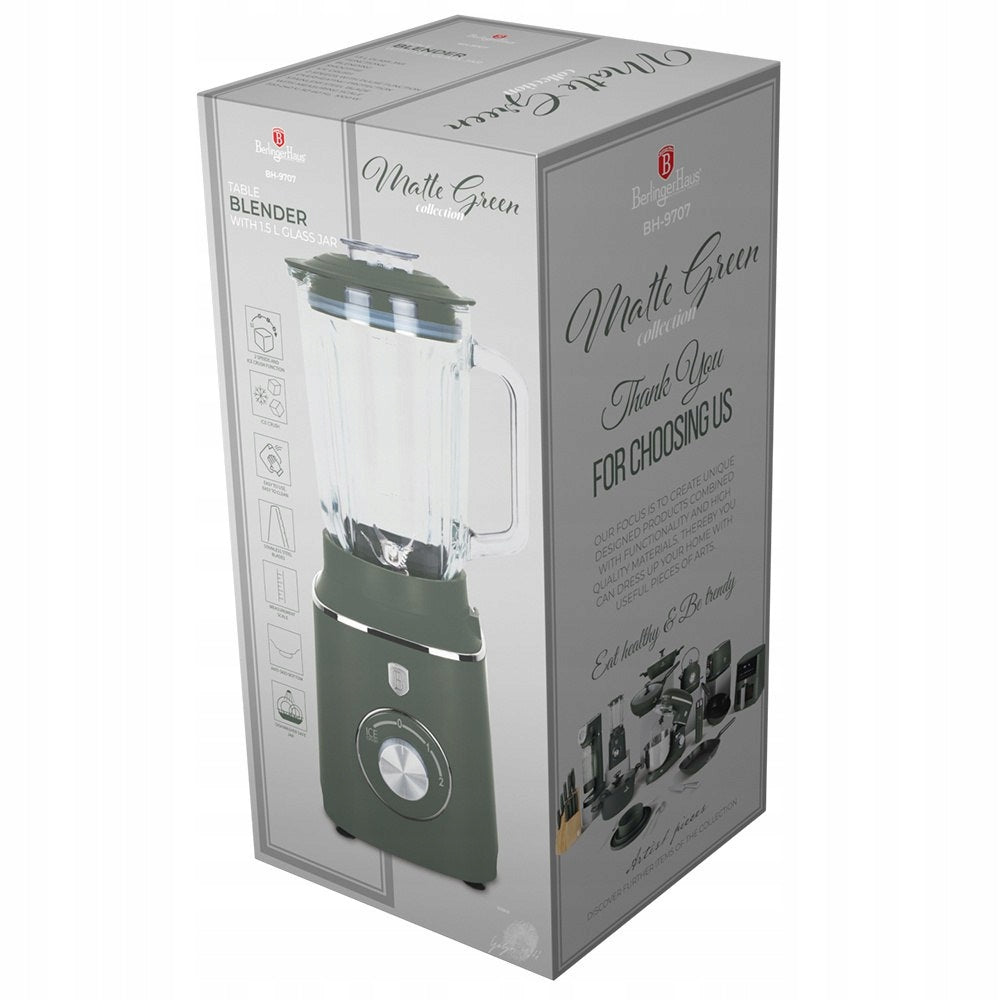 Cup blender BerlingerHaus Matte Green Collection BH-9707 Packaging status original