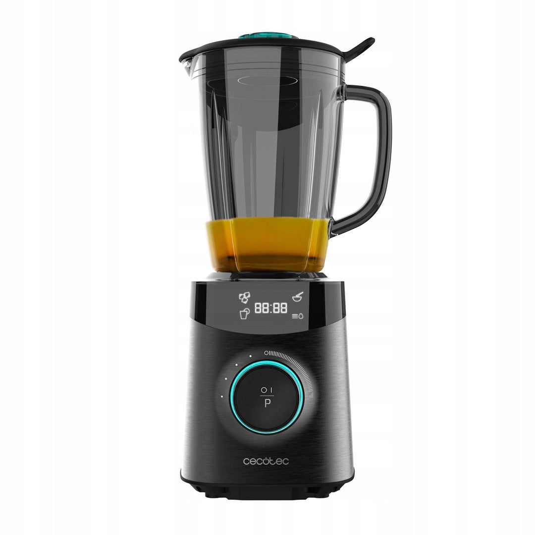 Cup blender Cecotec Power Black Titanium 2500 Advance 2500W Safety safety lock anti-slip feet overheating protection