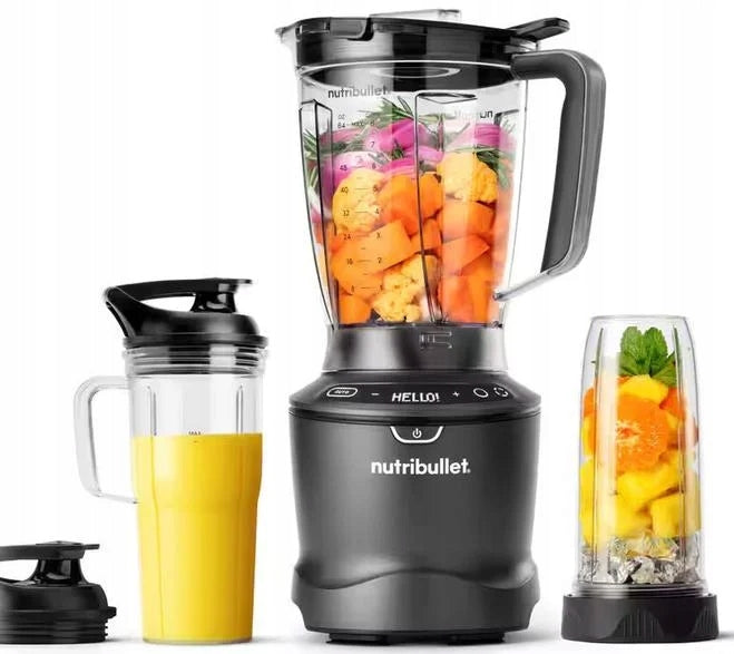 Cup blender NUTRIBULLET NBF550DG SmartSense 1500 Combo Graphite EAN (GTIN) 8006447003293