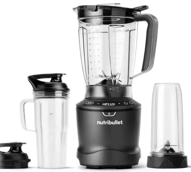 Cup blender NUTRIBULLET NBF550DG SmartSense 1500 Combo Graphite