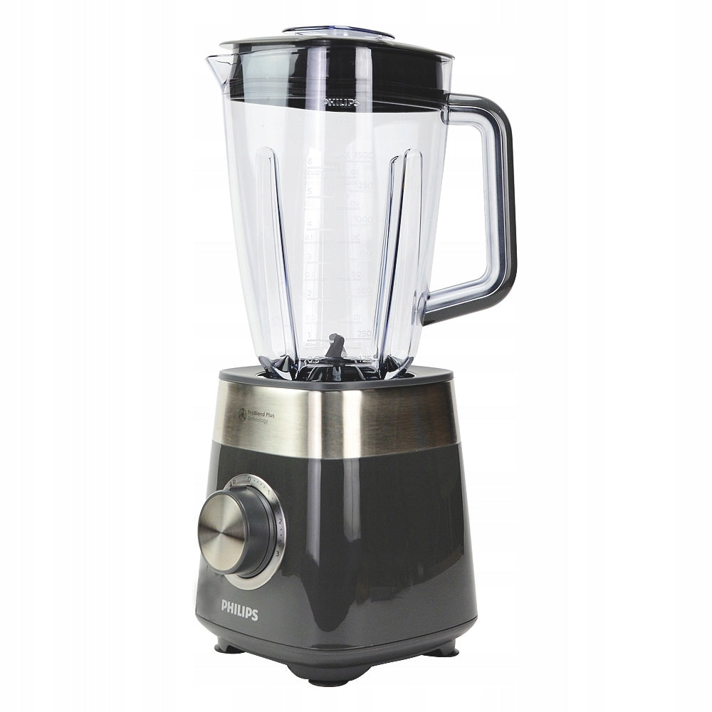 Cup blender PHILIPS HR3020/20 Series 5000 1000W 3 speeds grey 2L Manufacturer code HR3020/20