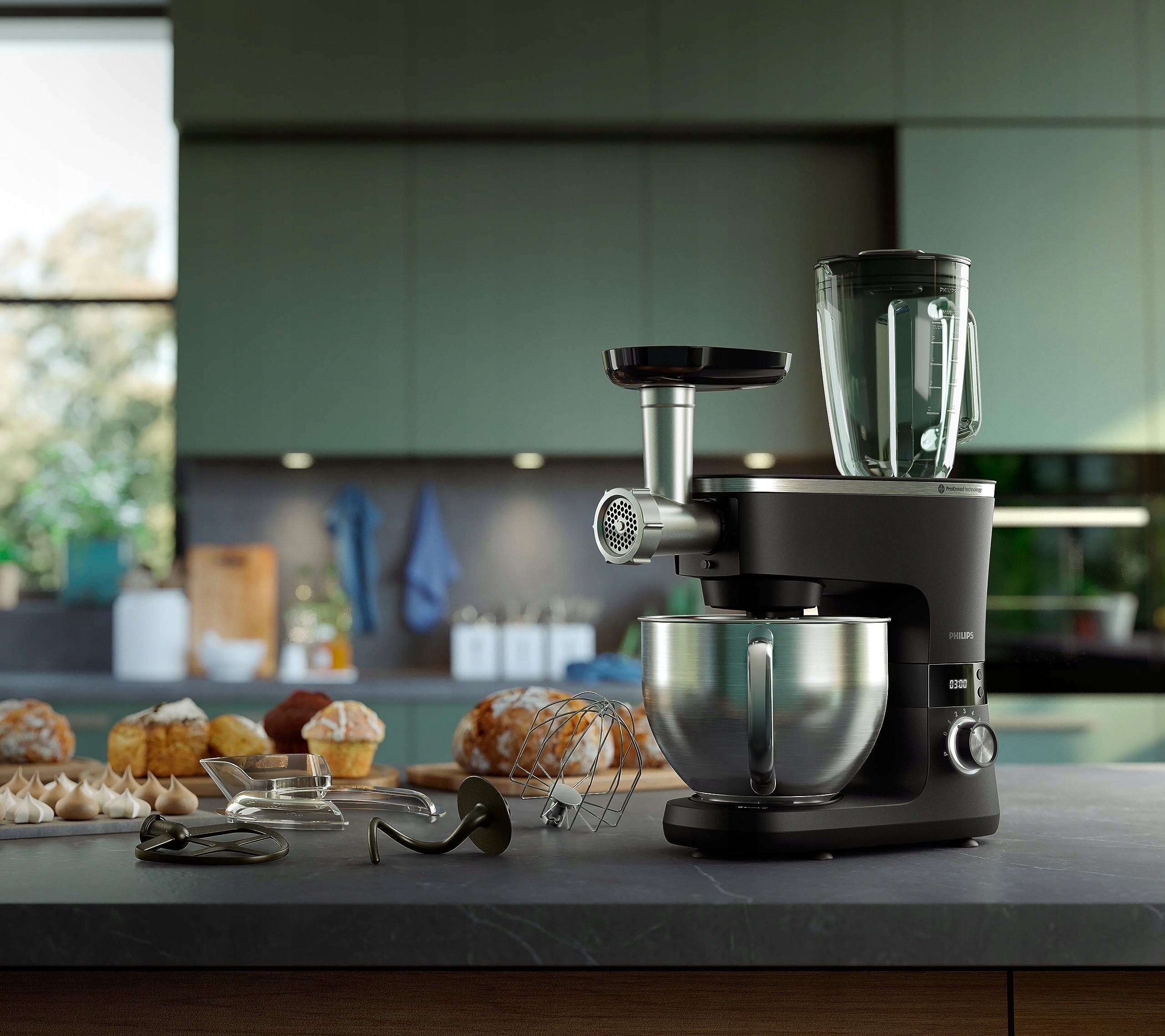 Cup blender Philips HR0721/00 1000 W colourless Manufacturer code HR0721/00