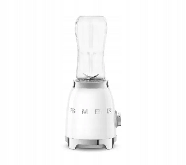 Cup blender Smeg PBF01WHEU 0,6L 300W 2 bottles for mixing