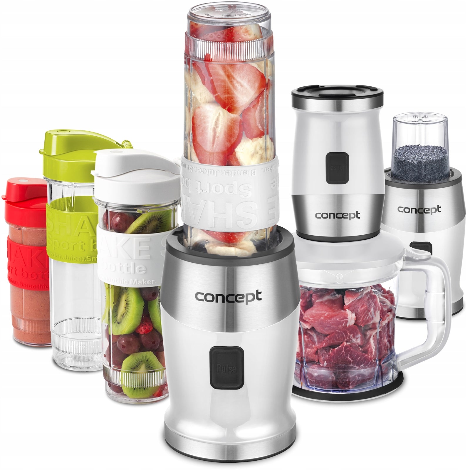 Cup blender Smoothie Concept SM3391 700 W white Packaging status original