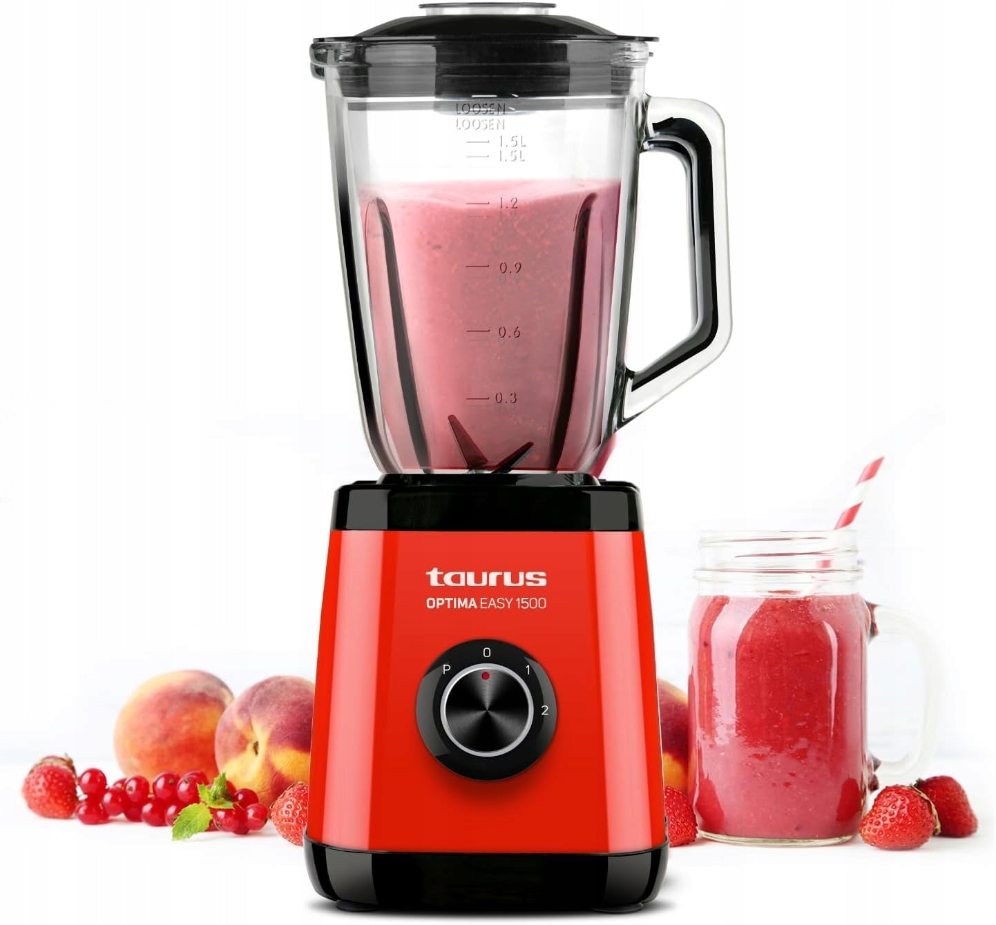 Cup blender Taurus JB1501C 1500 W red
