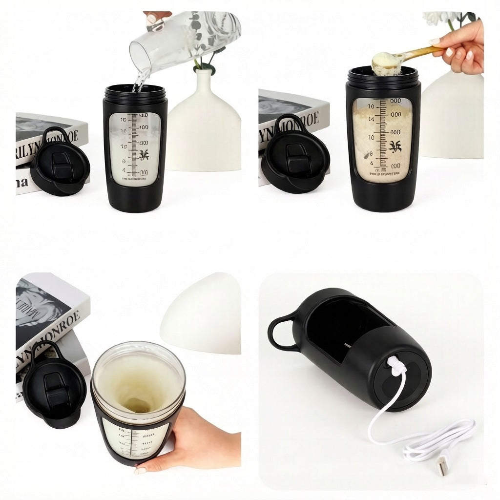 Cup blender wireless portable black 600 ml 1200 mAh Brand no brand