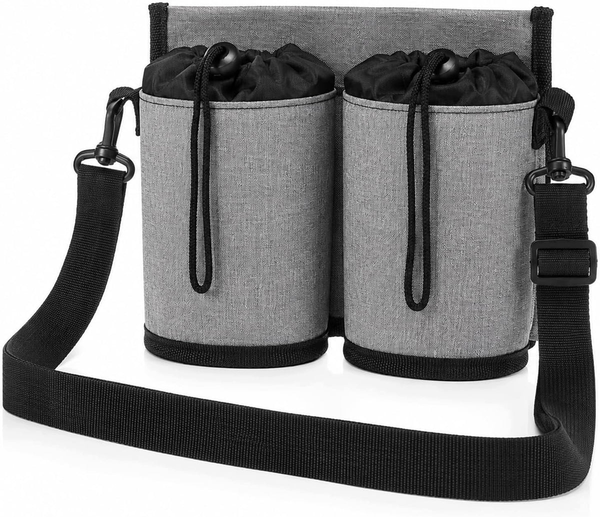 Cup holder for travel suitcase black