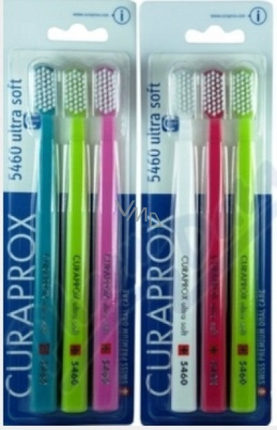 Zahnbürsten Curaprox Very 5460 Ultra Soft, 3 Stk. 