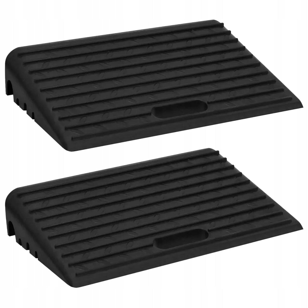 Curb Raids Rubber Non-Slip Black 50x30x11cm 10 Ton