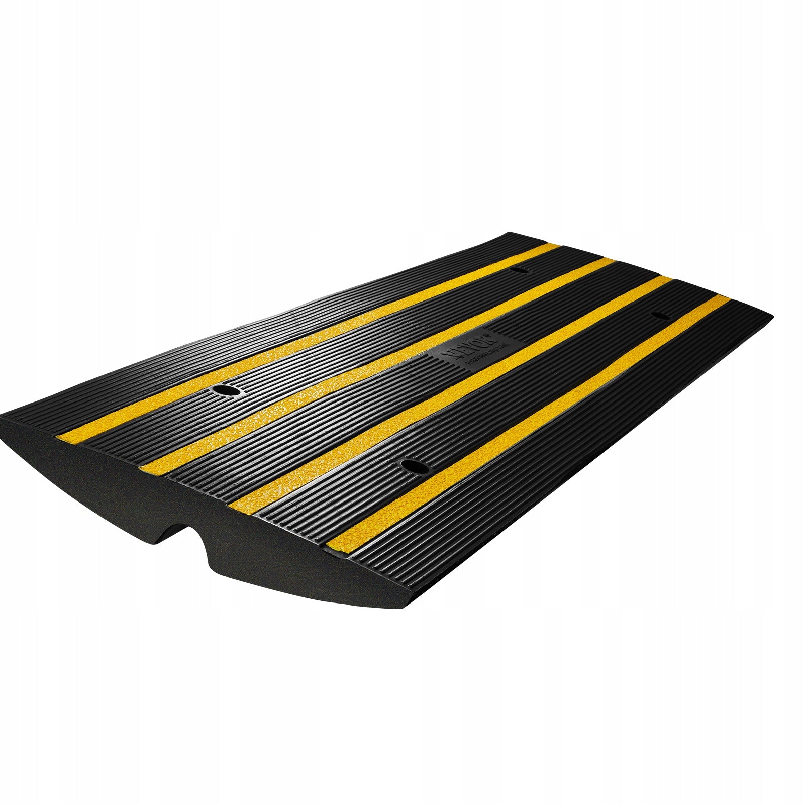 Curb Ramp 2.6 Rise Rubber 33069 lbs Expandable Full Set Loading Dock Garage