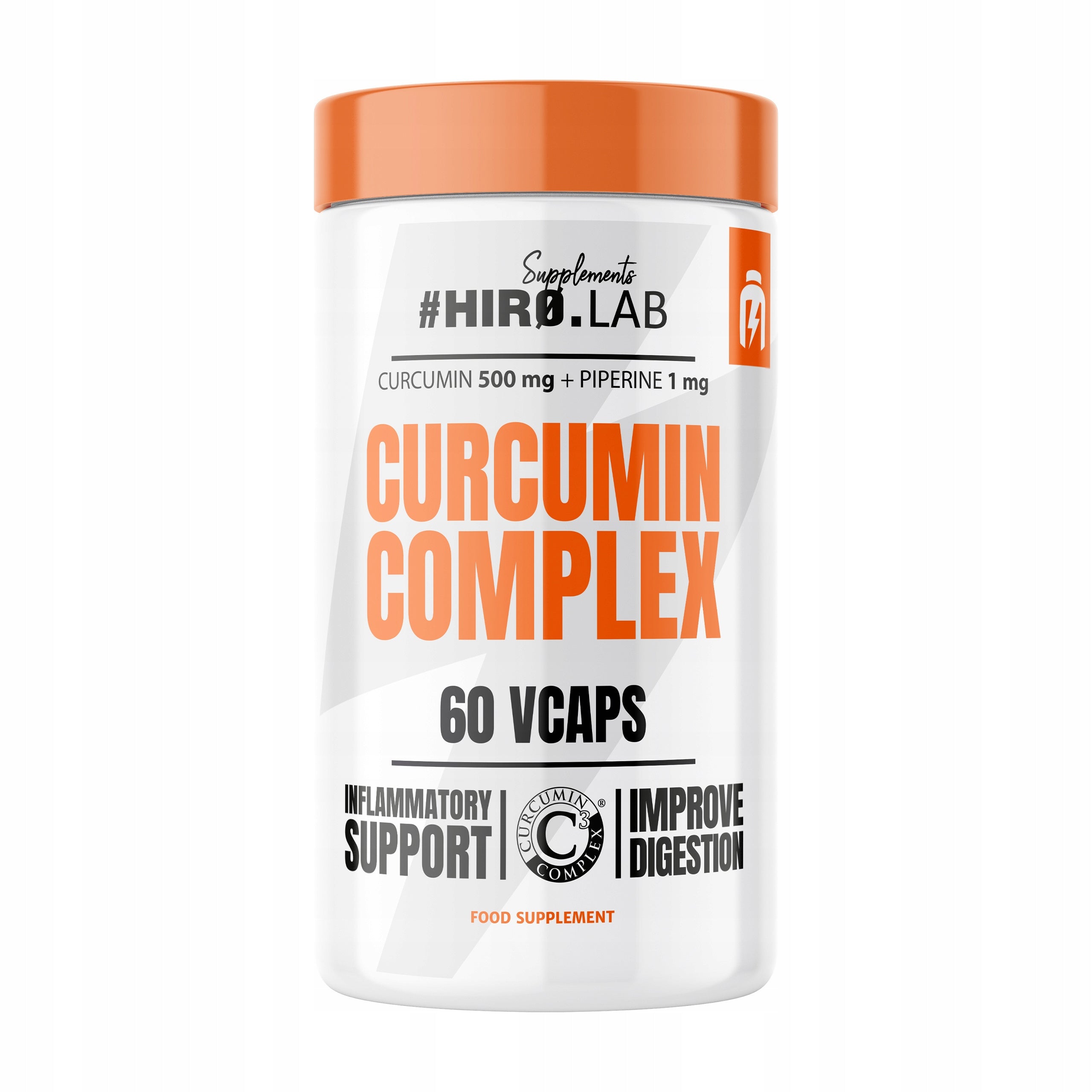 Curcumin C3 Complex 60caps with Piperine Immunity Liver Hiro.Lab Medical device no