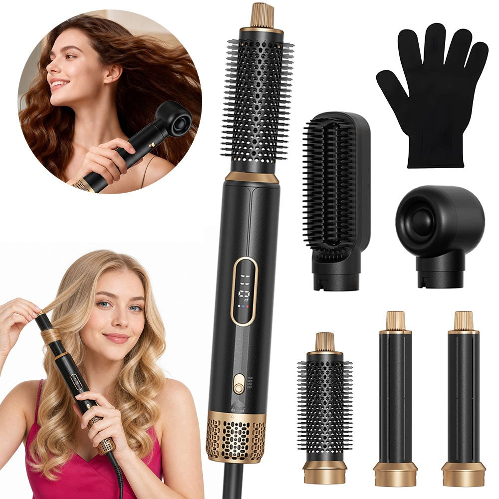 Curler-Dryer Hair Curler Cold Breathing 5 Caps 1000w Straightener