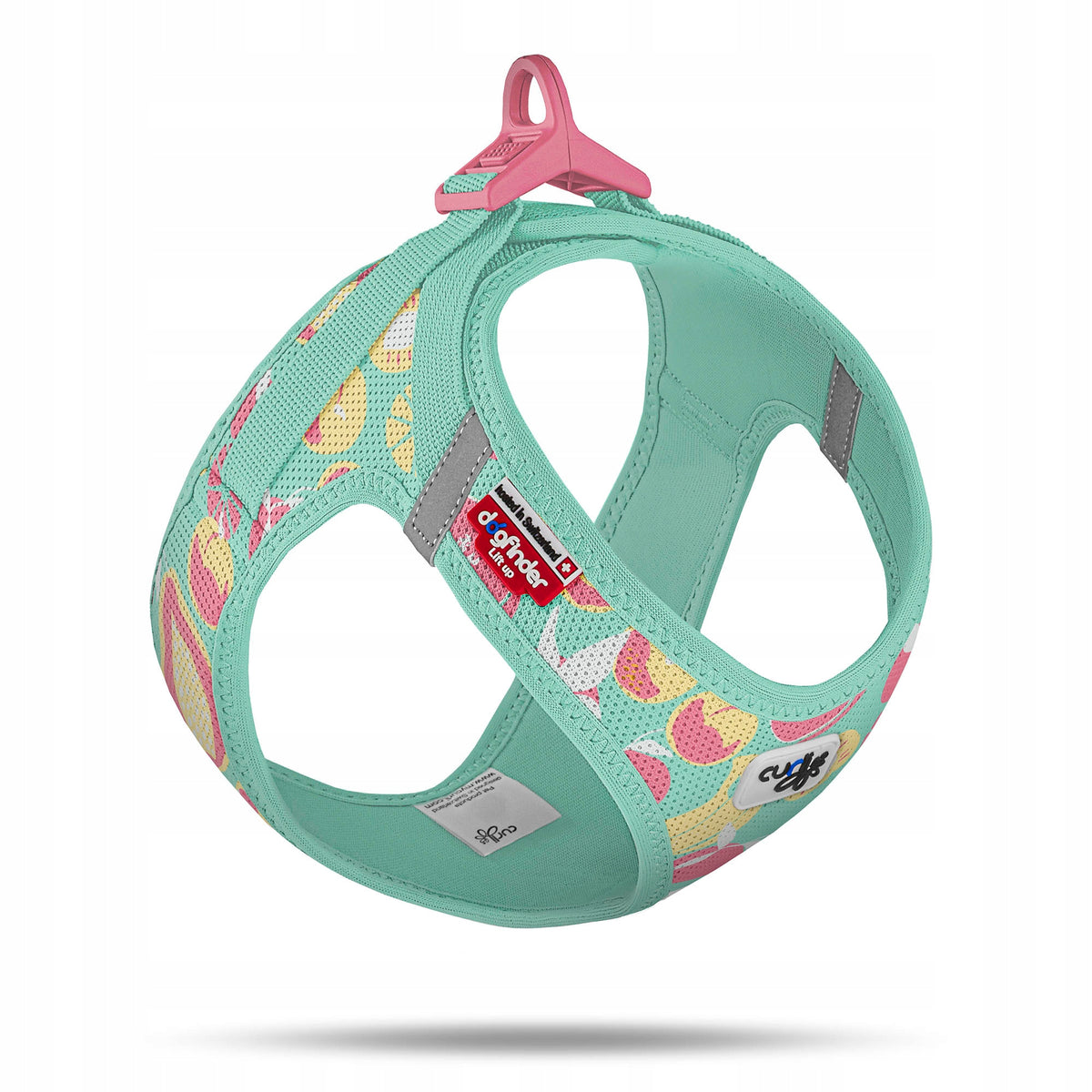 Curli Clasp Air Mesh Juicy Fruits Turquoise 3XS Harness