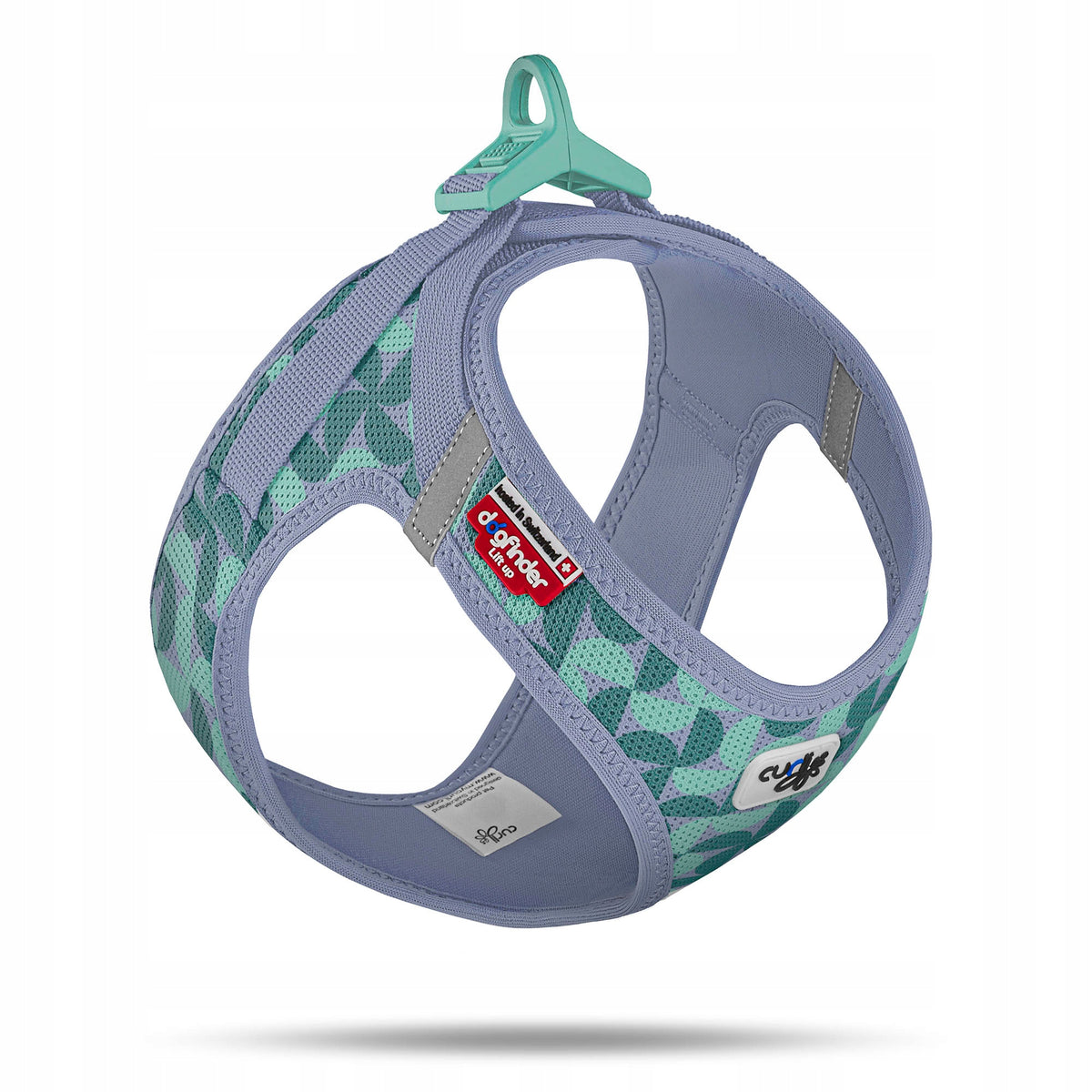 Curli Clasp Air Mesh Semi Circle Blue 3XS Harness