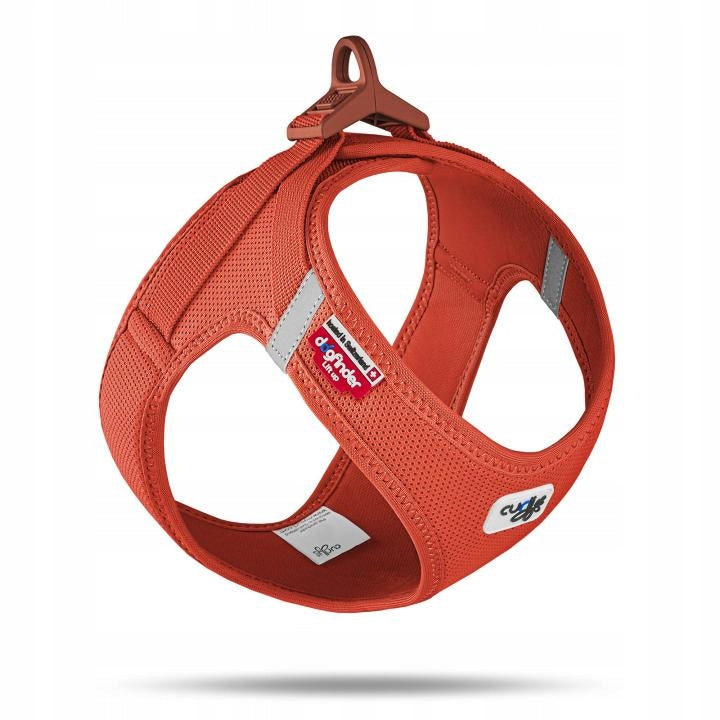 Curli Harness Clasp AirMesh sunny orange XS