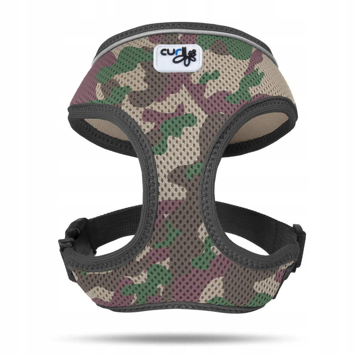 Curli dog harness Basic camouflage S