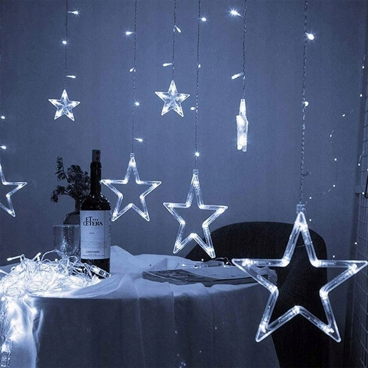 Curtain Light Stars LED Garland Lights for Christmas Tree Window COLD Manufacturer code STAR/COLD