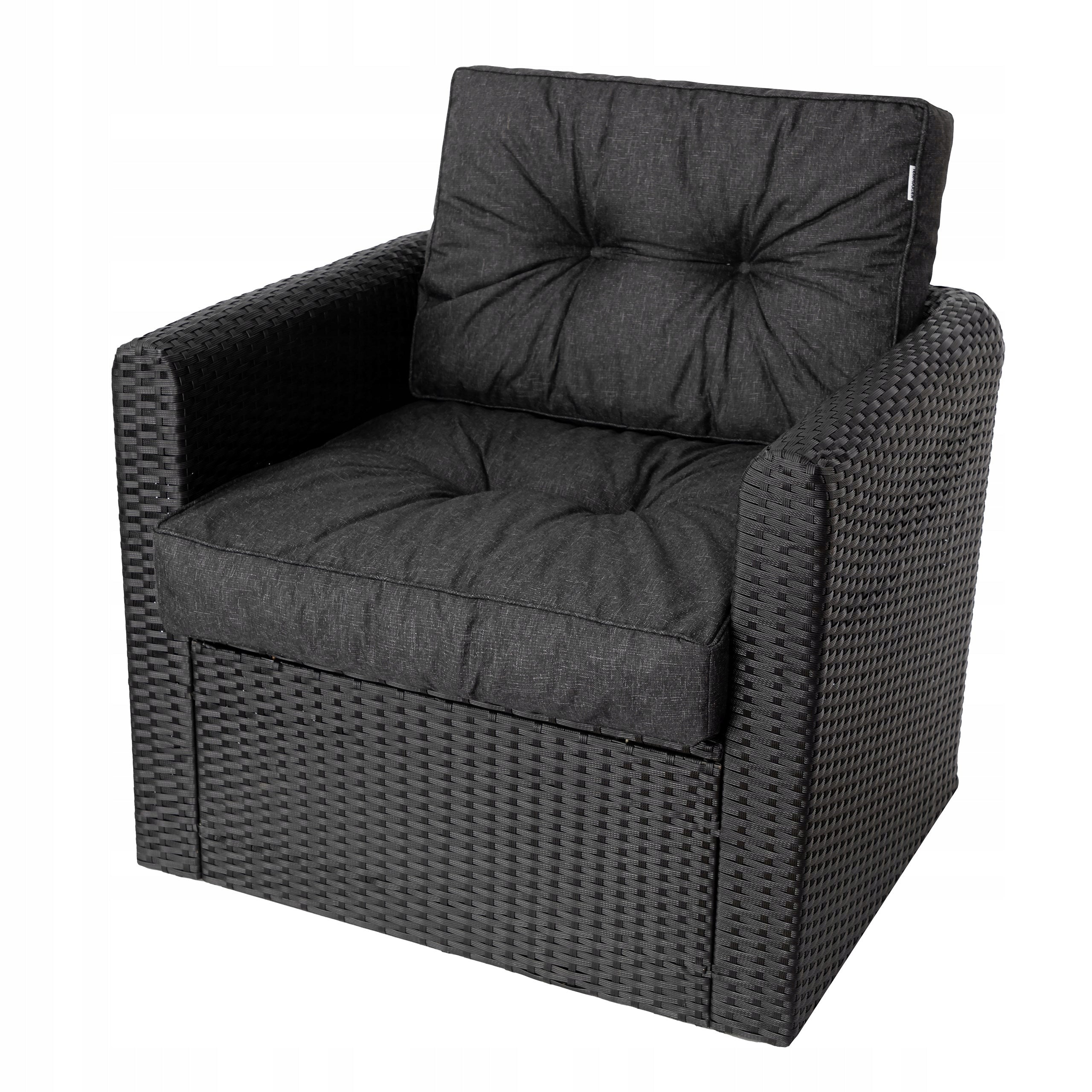 Cushion for armchair couch bench rattan 50x50