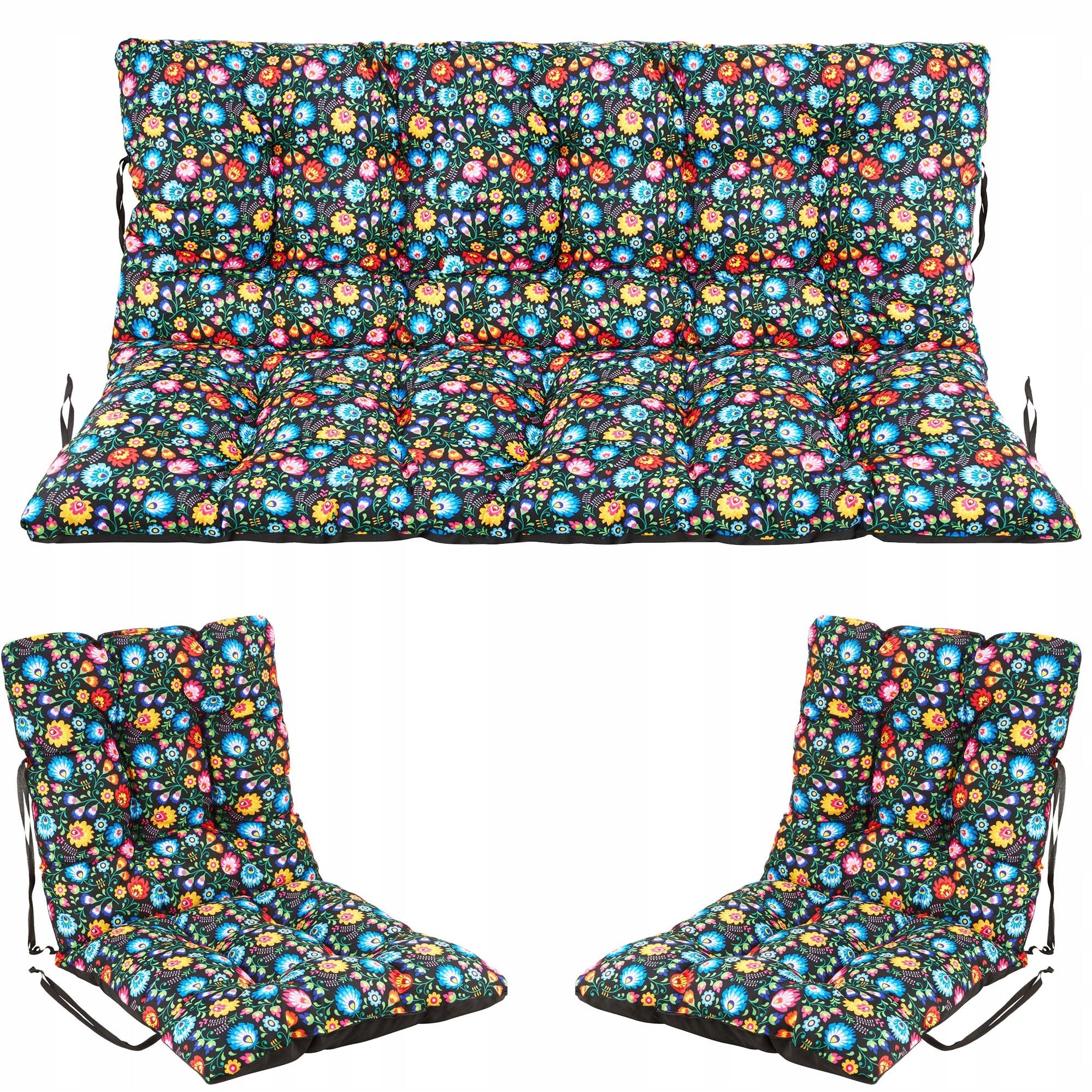 Cushion for garden bench 180x60x50 2+1 FOLK Manufacturer no brand