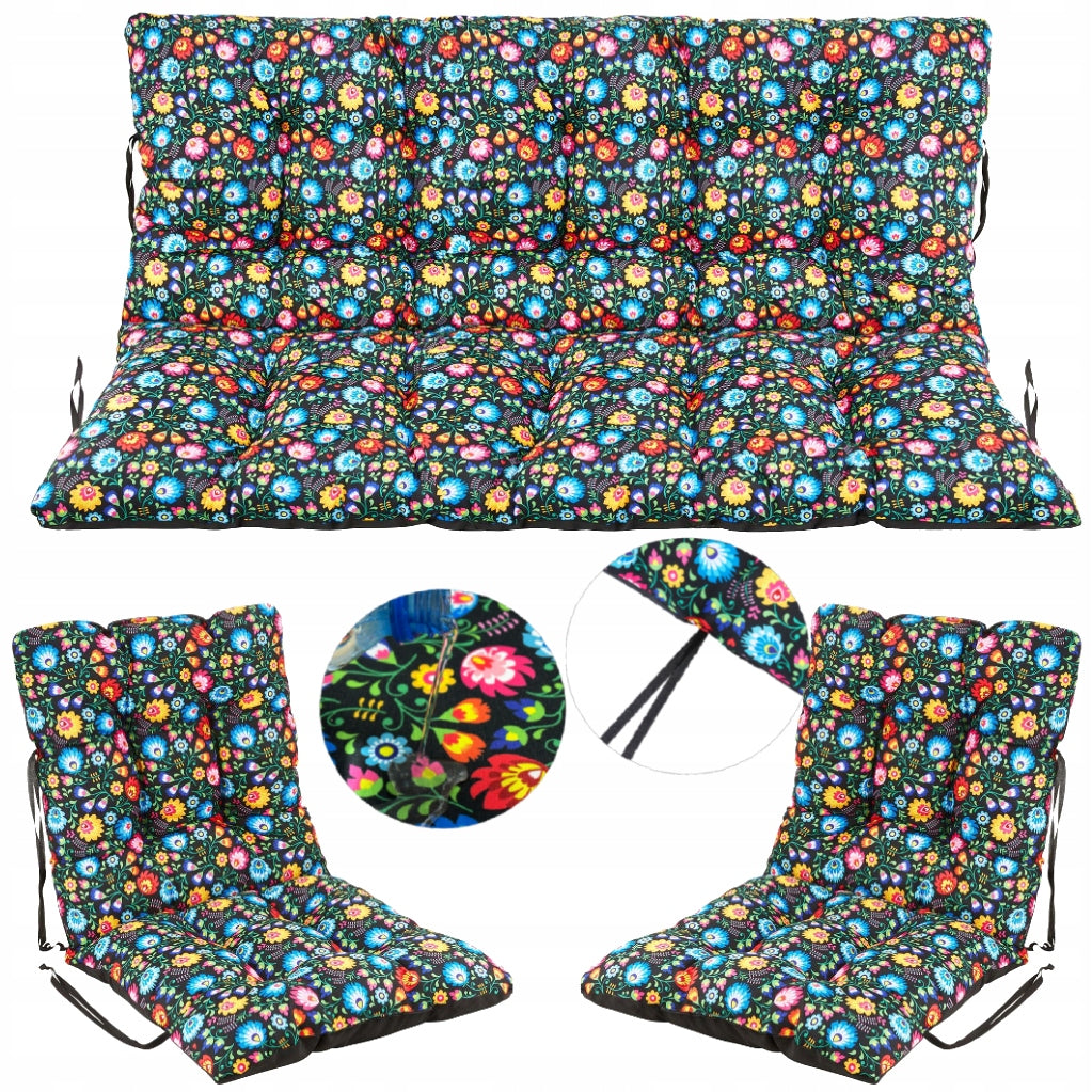 Cushion for garden bench 180x60x50 2+1 FOLK