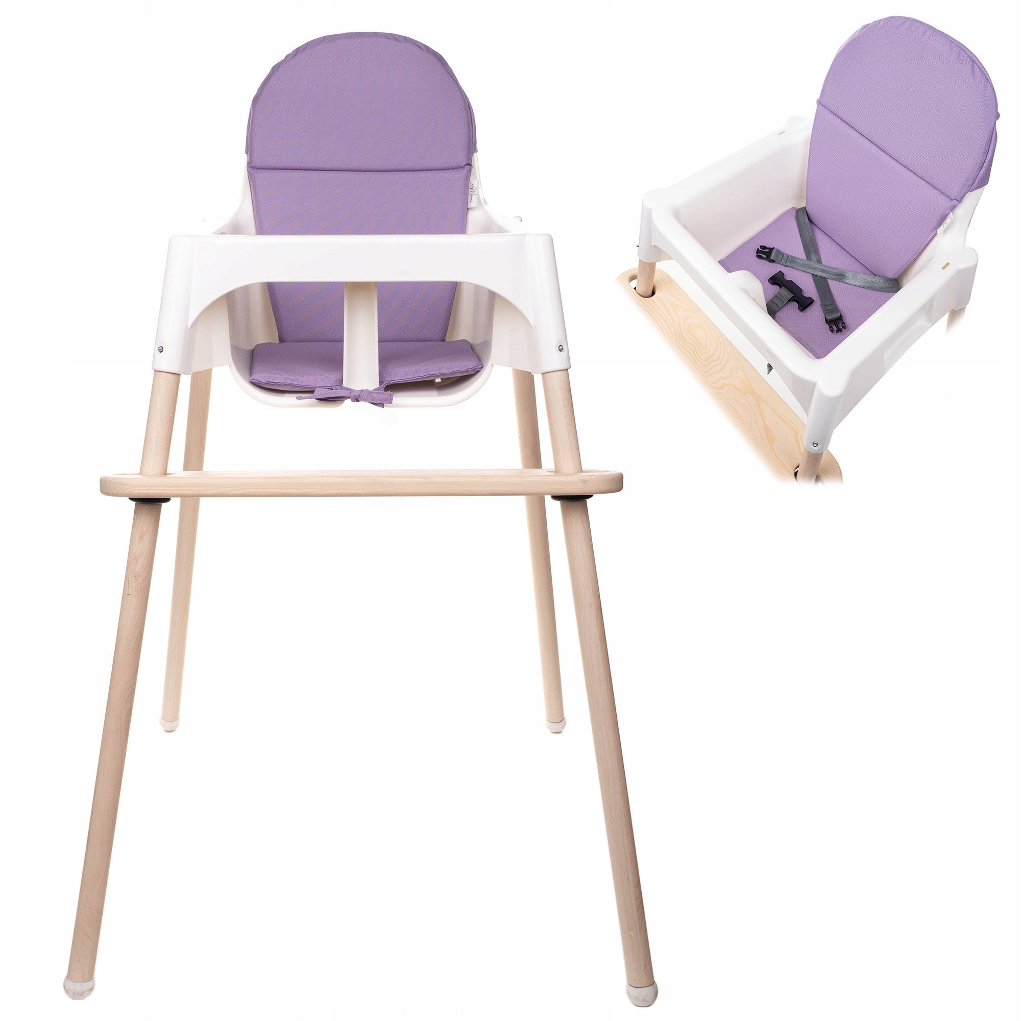 Cushion with Filling Waterproof For Antilop Chairs IKEA PURPLE aMami