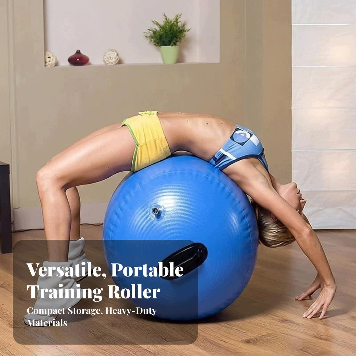 Cushioned Inflatable Inflatable Tube | Gymnastics Roller with Mesh 70x90cm Packaging status original
