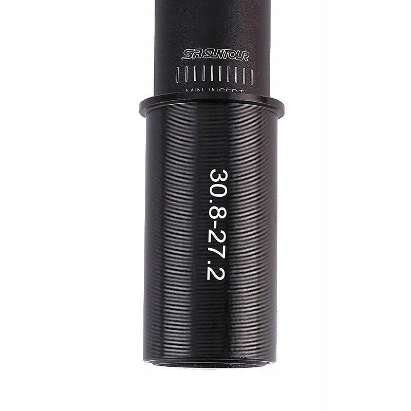 Cushioned seat post SR Suntour NCX 27,2*350mm + bicycle sleeve 28,6-33,9mm Brand Suntour