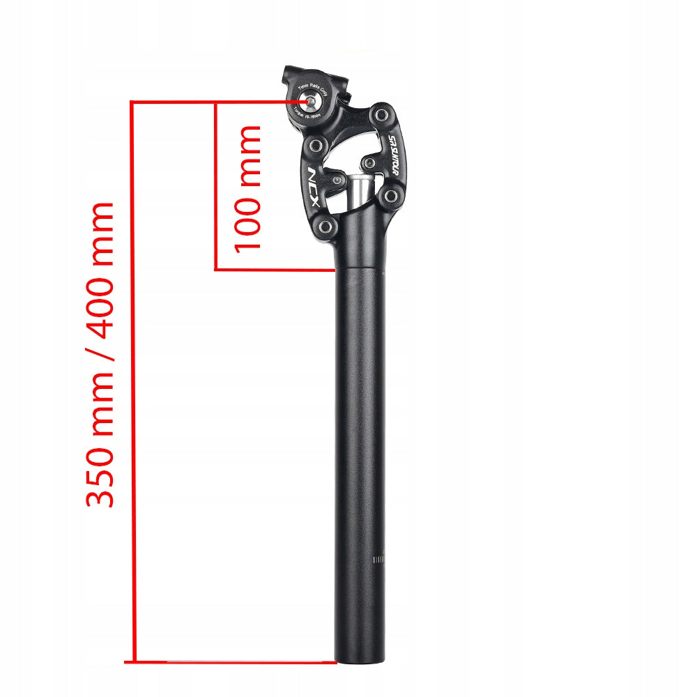 Cushioned seat post SR Suntour NCX 27,2 mm x 350 mm Length (mm) 350