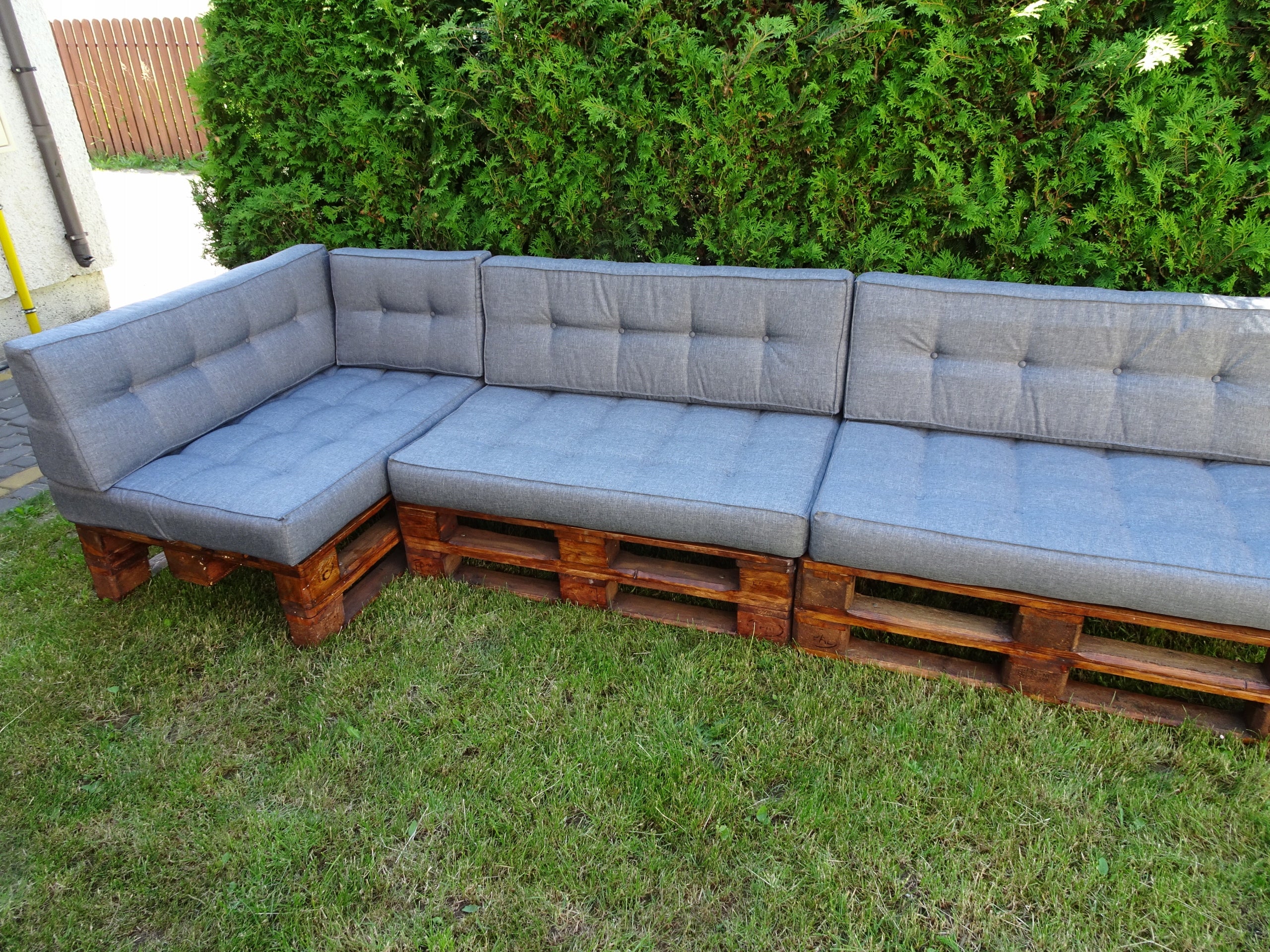 Cushions for three PALLETS set 8 pcs SILVER 22 GREY Color other