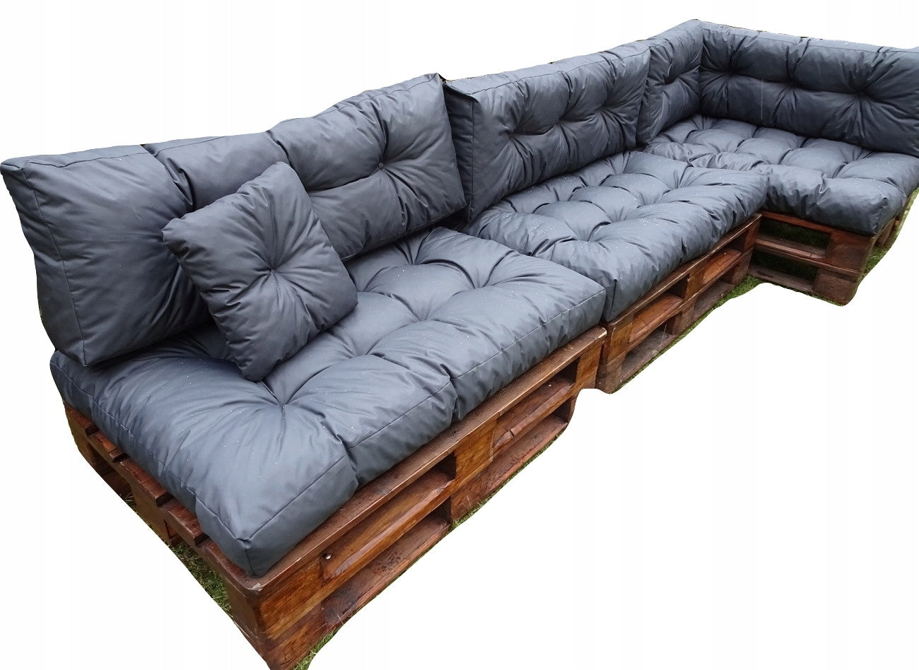 Cushions for three PALLETS set of 8 pcs 120 x 60 K2 STEP