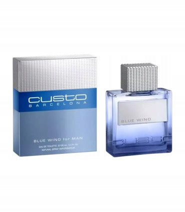 Custo Barcelona Blue Wind for Man eau de toilette spray 50ml EDT UNIQUE Packaging status original