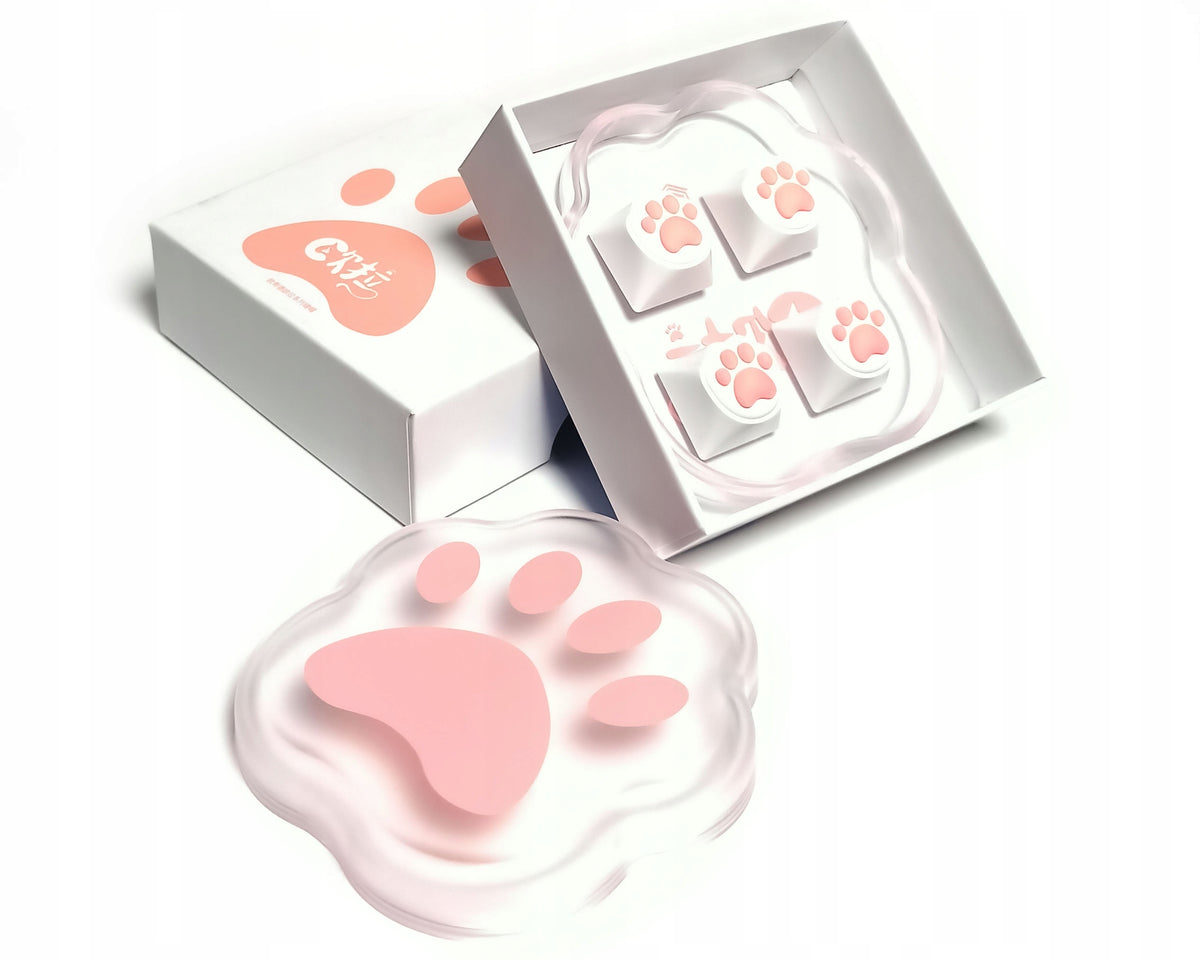 Custom ESC Keycap Cat Paw Claw Keycaps Packaging status original