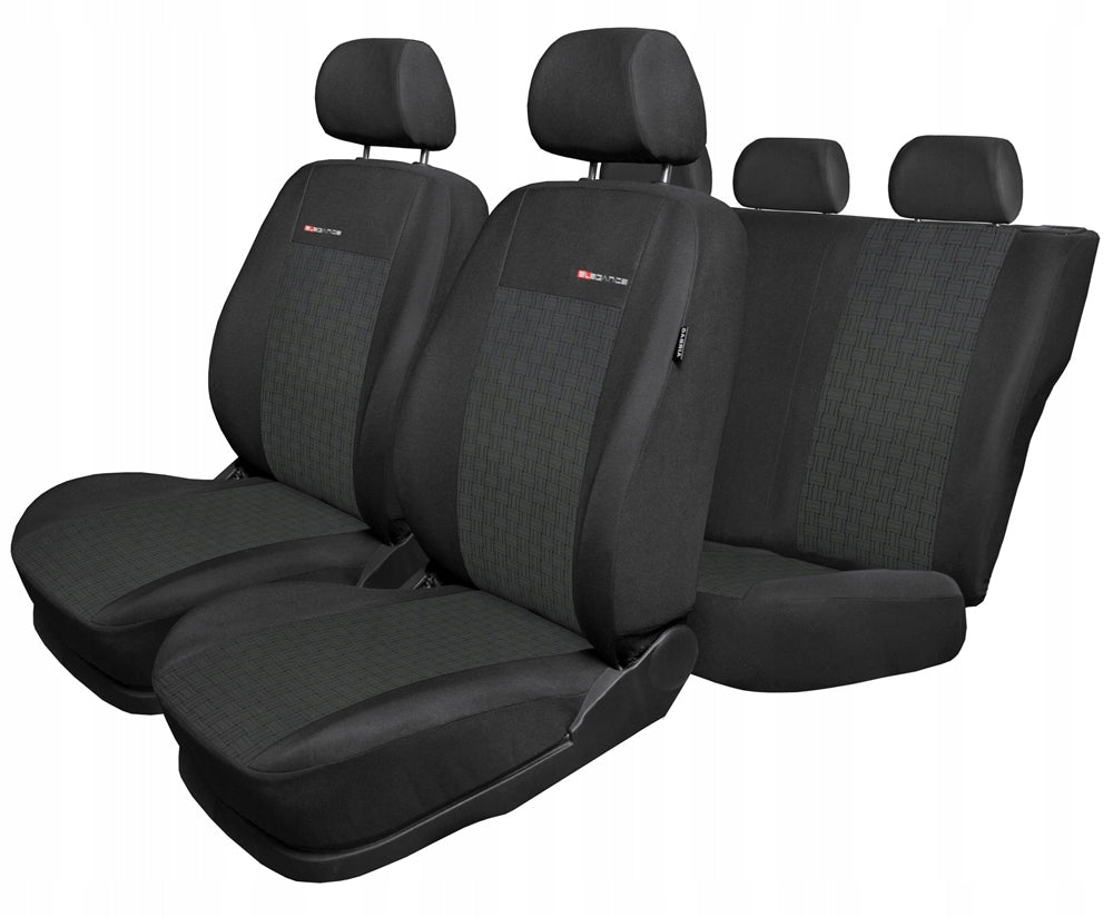 Custom-made seat covers for Ford Focus III armrest at the back