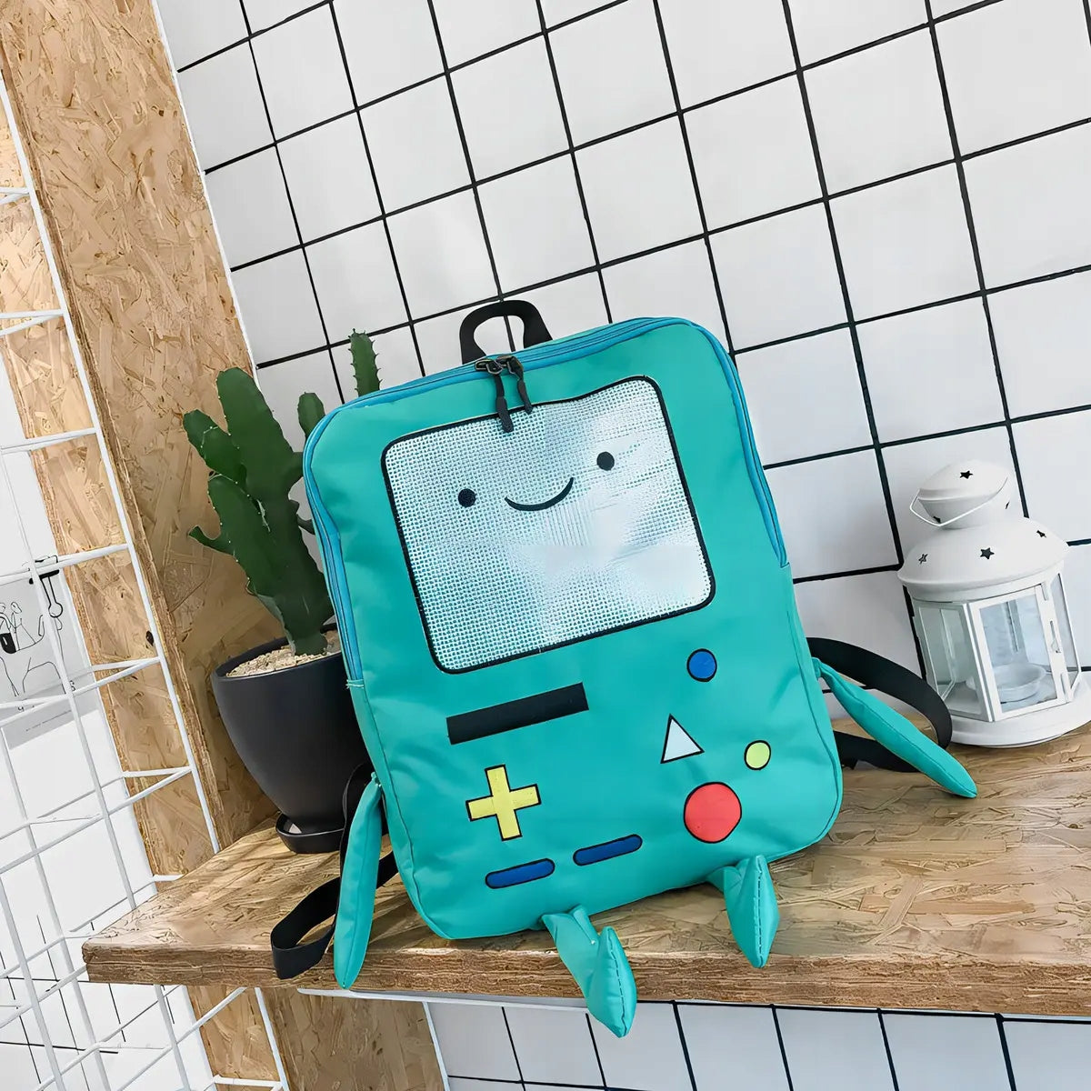 Cute Bmo Adventure Time Cartoon Backpack Manufacturer code 1545123