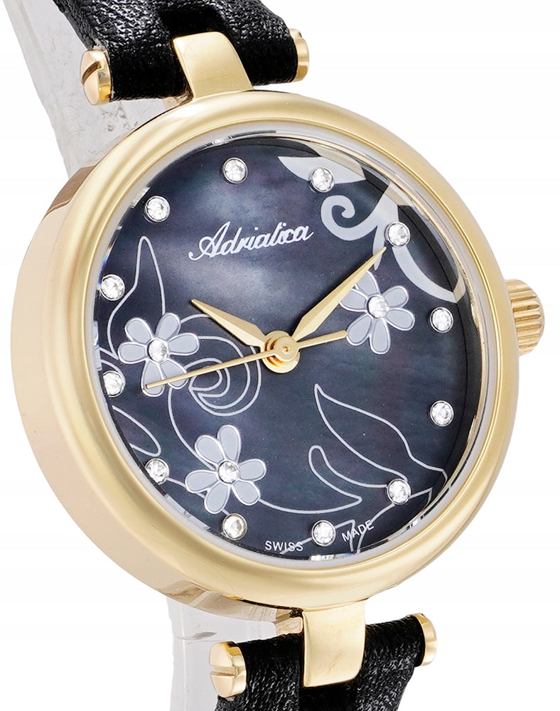 Cute with Pearl Shield Watch Adriatica A3514.124MQ Manufacturer code A3514.124MQ