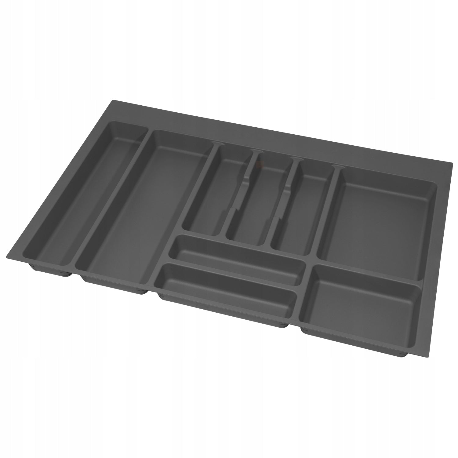 Cutlery insert for drawer 80 OPTIMA EMUCA anthracite Brand Emuca