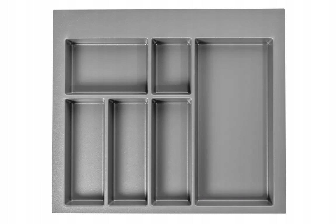 Cutlery organizer GTV drawer insert 60 anthracite axispace 540x474 mm