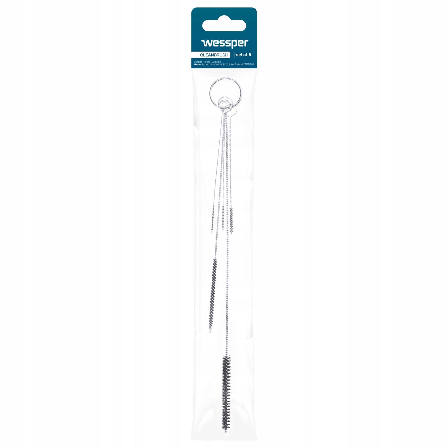 Cutter Cleaning Brush Machine 5 Pieces for Milk System Brand Wessper
