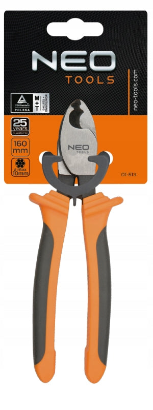 Cutter for copper and aluminium cables 160mm 01-513 NEO TOOLS Packaging status original