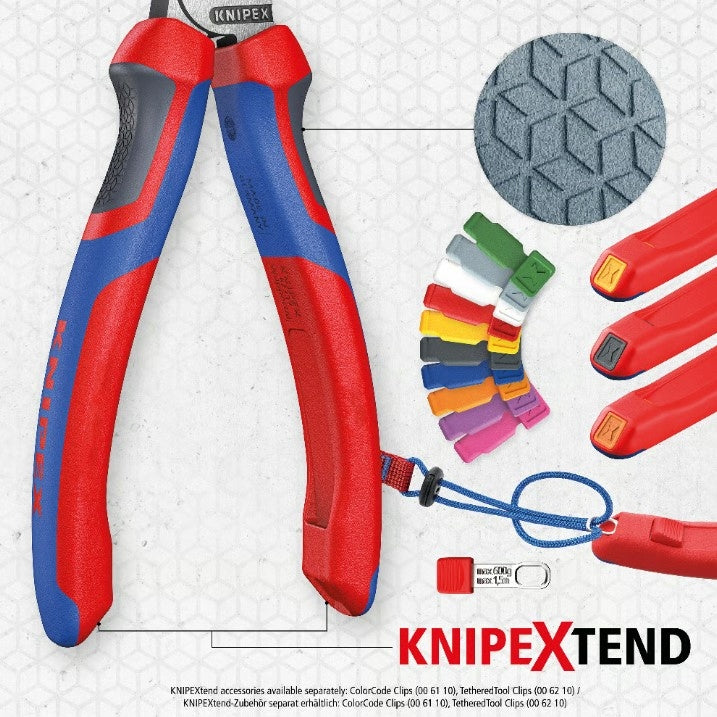 Cutting pliers elongated stork beak 200 mm KNIPEX 26 12 200 Manufacturer code 26 12 200