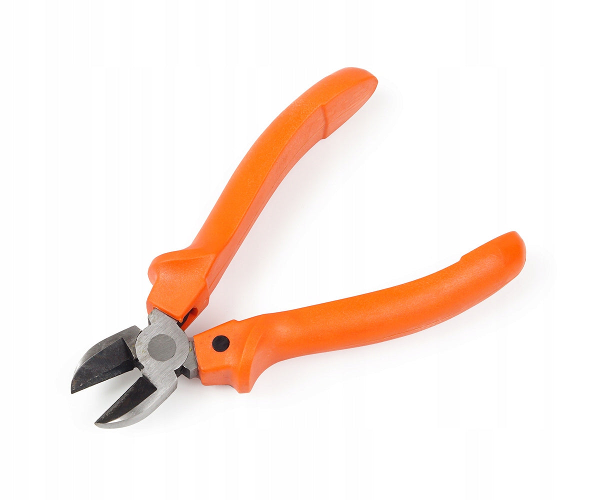 Cutting pliers side clippers plastic handles Cr-V 160mm Polax Brand Polax
