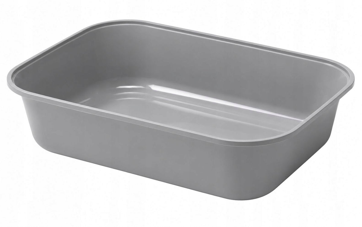 Cuvette Just Perfect small oval without frame 42x30,5x9,9cm, light grey