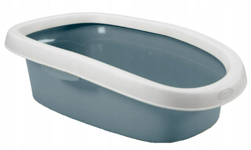 Cuvette Toilet with frame for cat SPRINT 20 58x39x19cm BLUE
