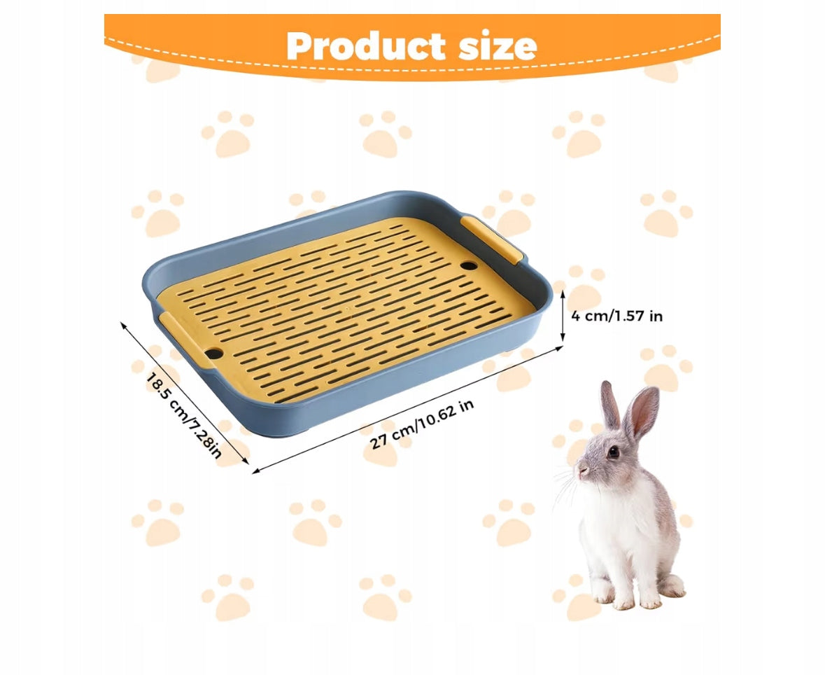 Cuvette for rabbits with strainer 27 x 18,5 cm Manufacturer code Zykra