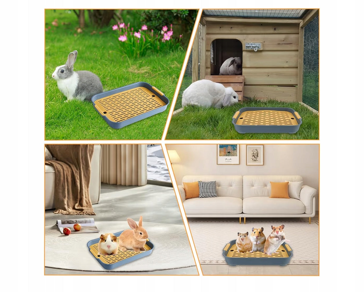 Cuvette for rabbits with strainer 27 x 18,5 cm Product width 18.5 cm