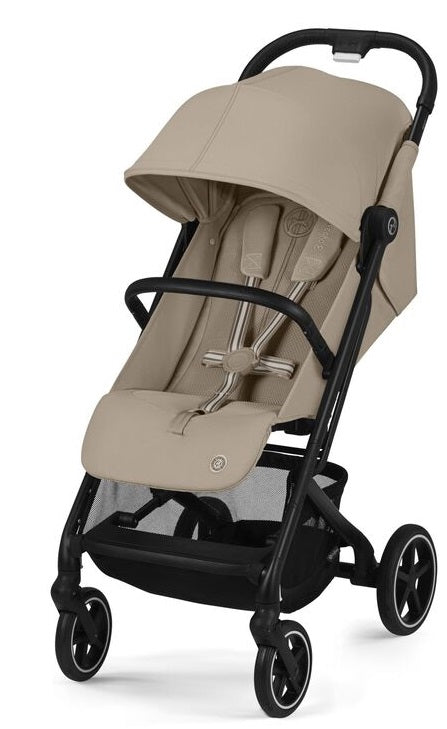 Cybex Beezy Stroller Frame Black Almond Beige 2024 Brand Cybex