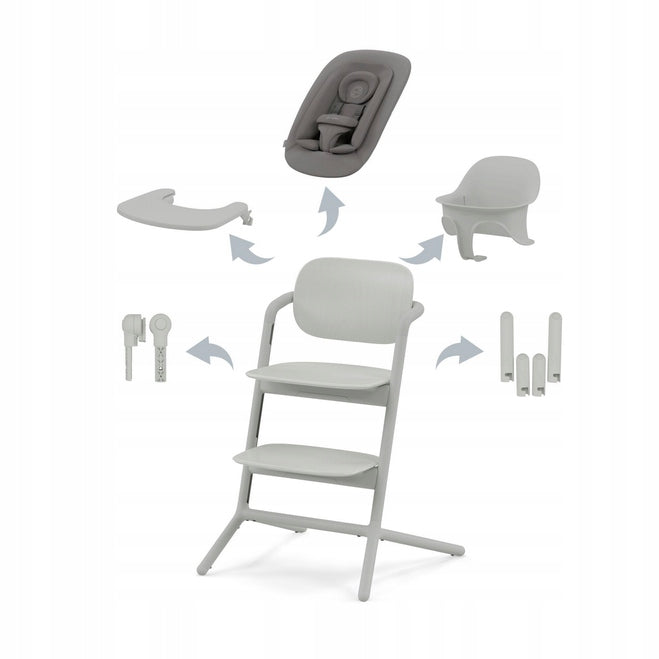 Cybex Gold Lemo 4in1 high chair grows with baby